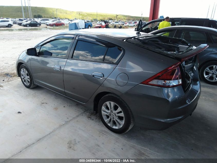 2013 HONDA INSIGHT EX JHMZE2H70DS006430