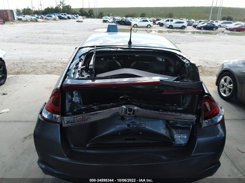 2013 HONDA INSIGHT EX JHMZE2H70DS006430