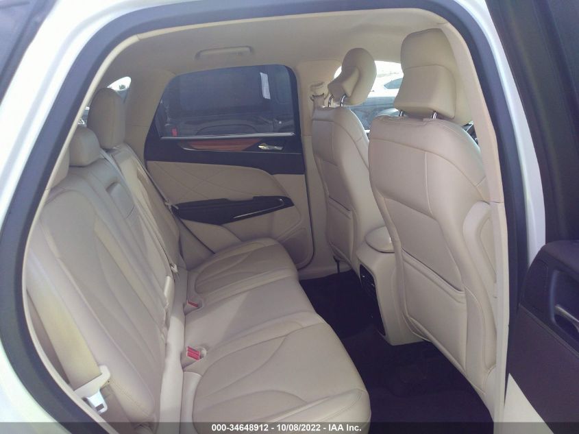 2015 LINCOLN MKC 5LMCJ1A99FUJ30124