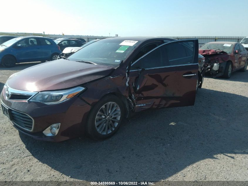 2014 TOYOTA AVALON HYBRID LIMITED/XLE TOURING 4T1BD1EB5EU024044