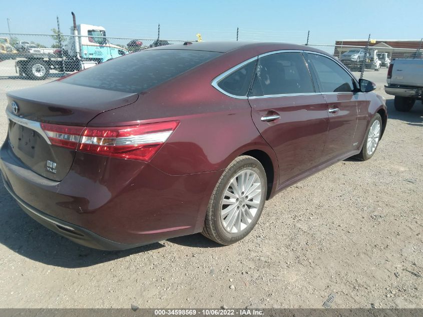 2014 TOYOTA AVALON HYBRID LIMITED/XLE TOURING 4T1BD1EB5EU024044