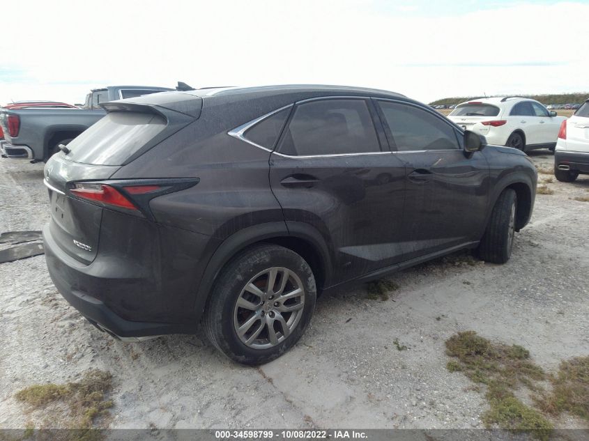 2015 LEXUS NX 200T JTJYARBZ5F2007391