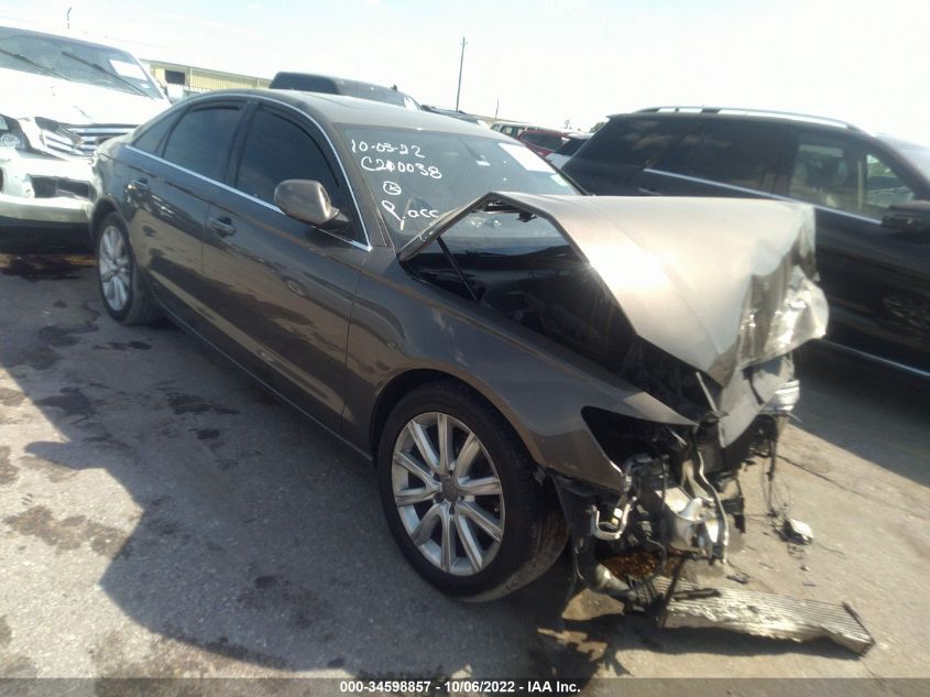 2013 AUDI A6 2.0T PREMIUM PLUS - WAUDFAFC5DN058280