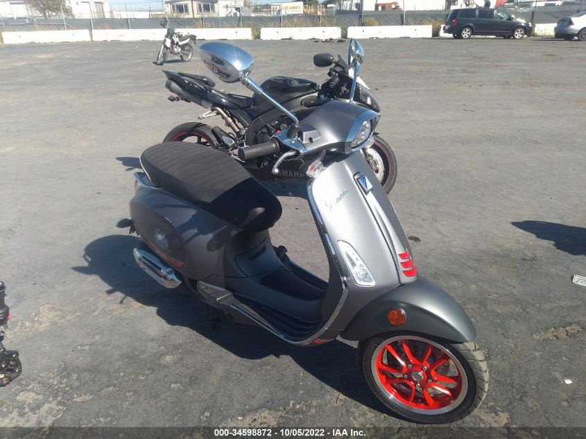 2022 VESPA SPRINT 150 3V ZAPM818G3N5802441