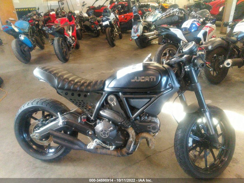 2016 DUCATI SCRAMBLER 800 ZDM15ANM7GB012995