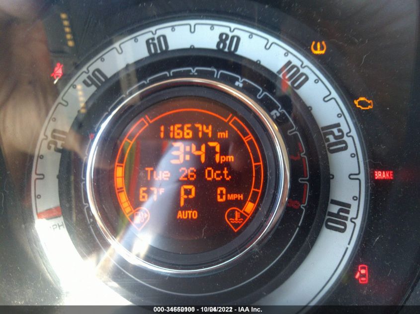 2015 FIAT 500 POP 3C3CFFAR4FT716458