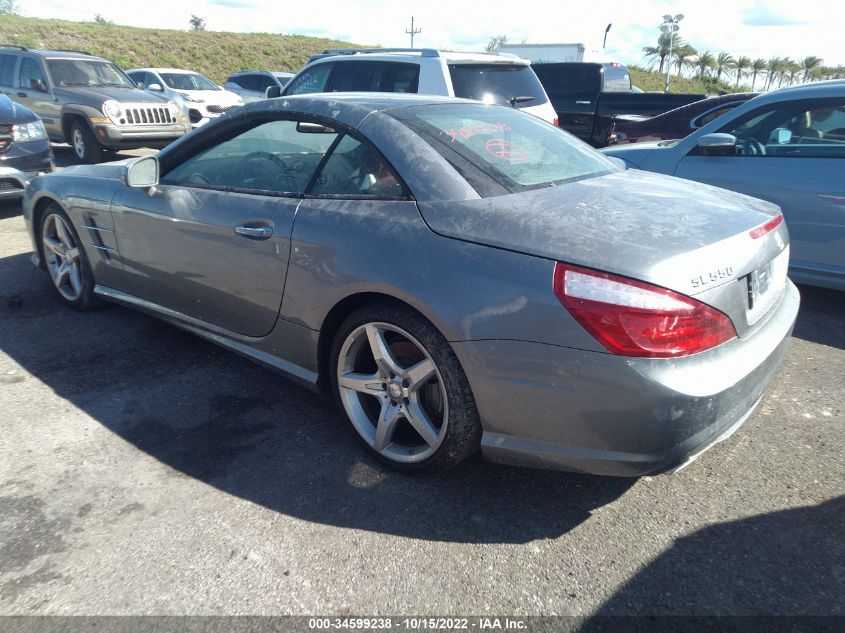 2013 MERCEDES-BENZ SL-CLASS SL 550 WDDJK7DA1DF011012
