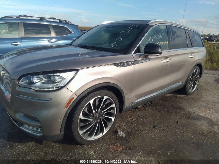 2021 LINCOLN AVIATOR RESERVE 5LM5J7XC6MGL11563