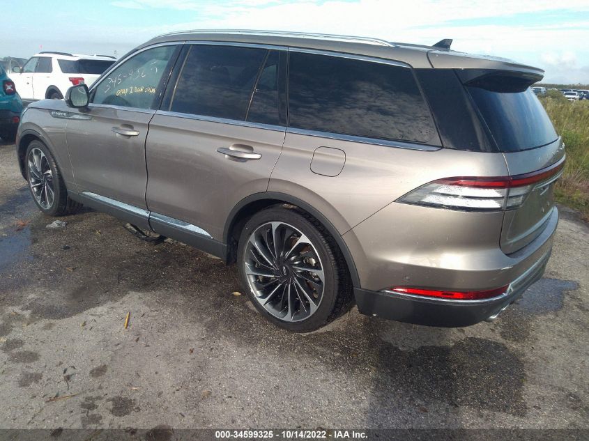 2021 LINCOLN AVIATOR RESERVE 5LM5J7XC6MGL11563