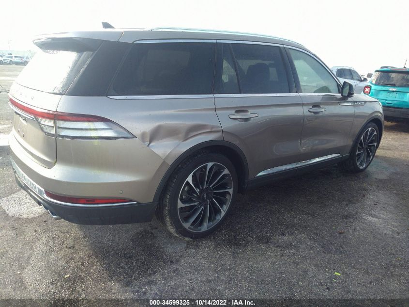 2021 LINCOLN AVIATOR RESERVE 5LM5J7XC6MGL11563