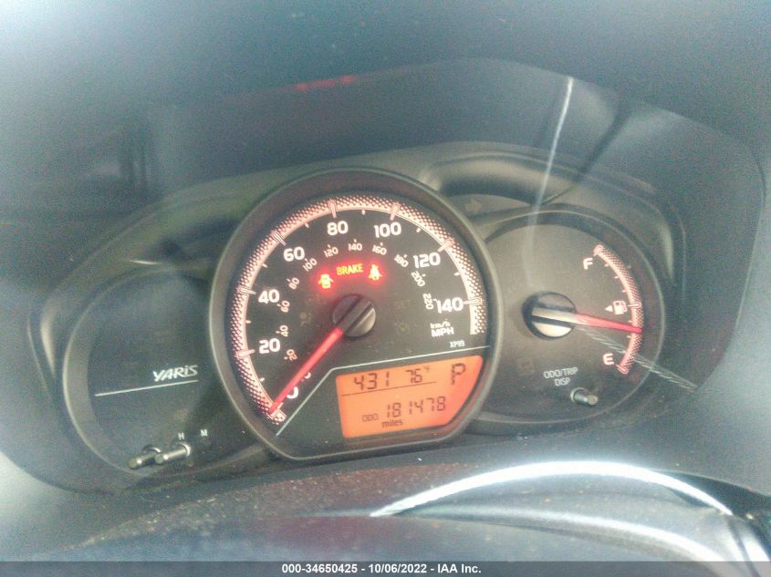2015 TOYOTA YARIS L/SE/LE VNKKTUD32FA031658