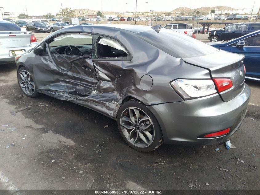 2014 KIA FORTE KOUP SX KNAFZ6A3XE5227912
