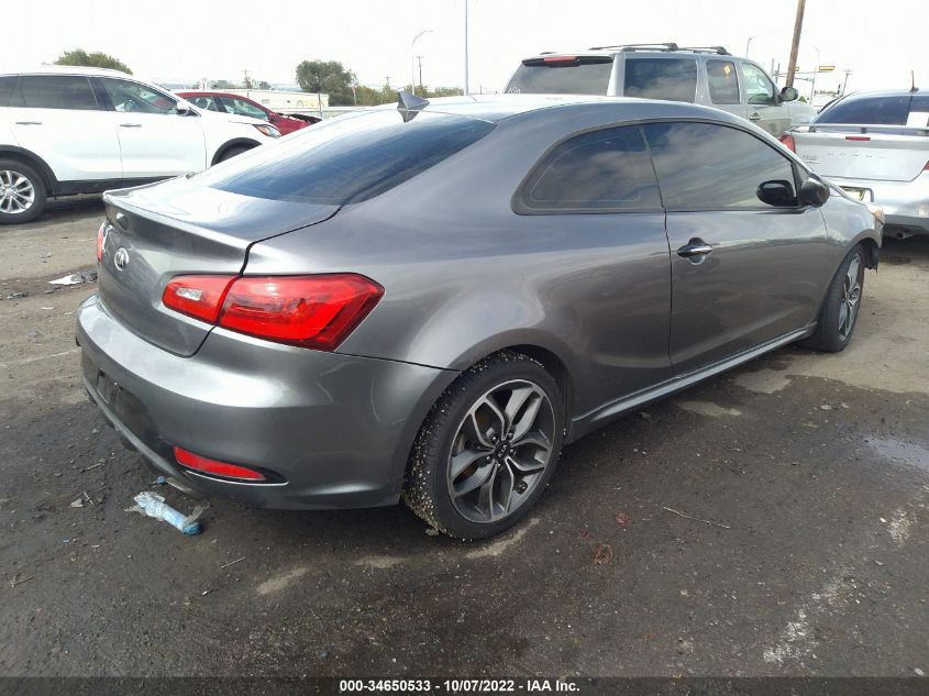 2014 KIA FORTE KOUP SX KNAFZ6A3XE5227912