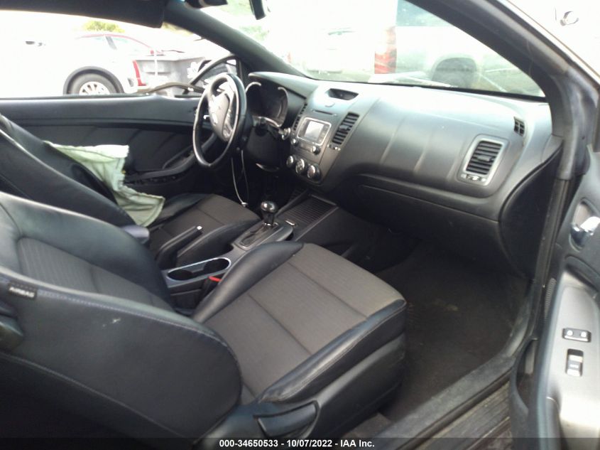 2014 KIA FORTE KOUP SX KNAFZ6A3XE5227912