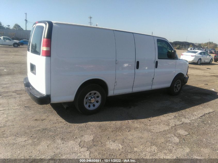 2014 CHEVROLET EXPRESS 1500 WORK VAN - 1GCSGAFX4E1137345