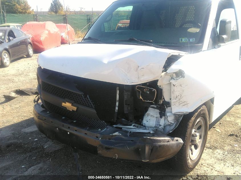 2014 CHEVROLET EXPRESS 1500 WORK VAN - 1GCSGAFX4E1137345