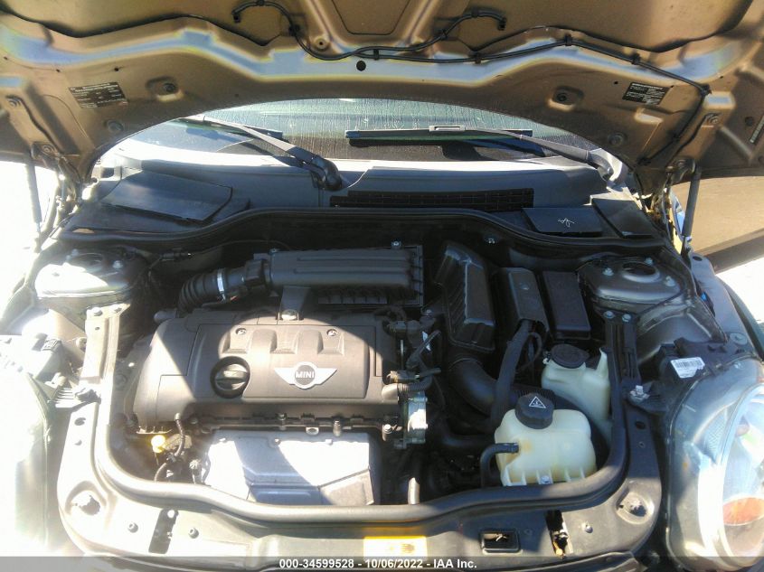2013 MINI COOPER HARDTOP WMWSU3C5XDT684398