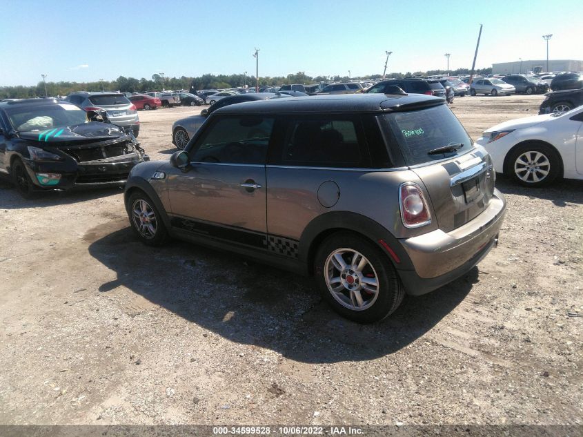 2013 MINI COOPER HARDTOP WMWSU3C5XDT684398