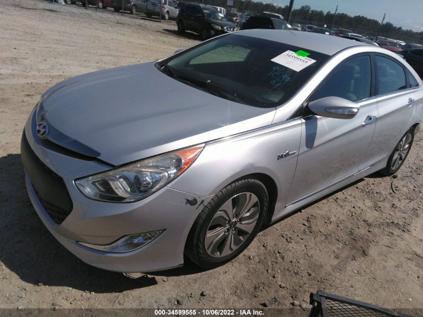2013 HYUNDAI SONATA HYBRID LIMITED KMHEC4A41DA085092