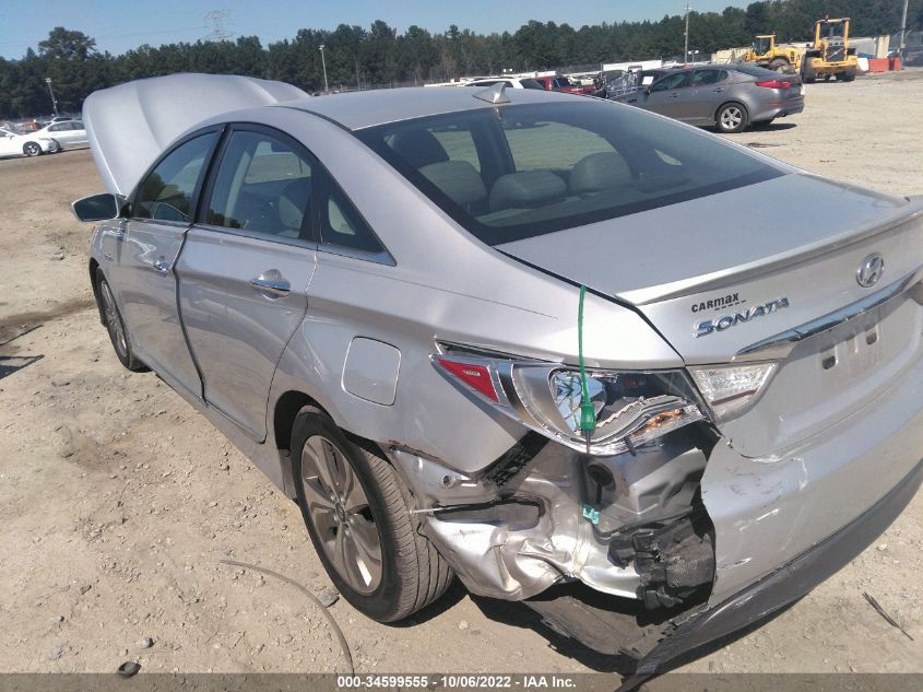 2013 HYUNDAI SONATA HYBRID LIMITED KMHEC4A41DA085092
