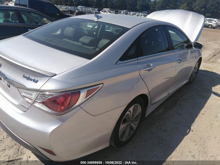 2013 HYUNDAI SONATA HYBRID LIMITED KMHEC4A41DA085092