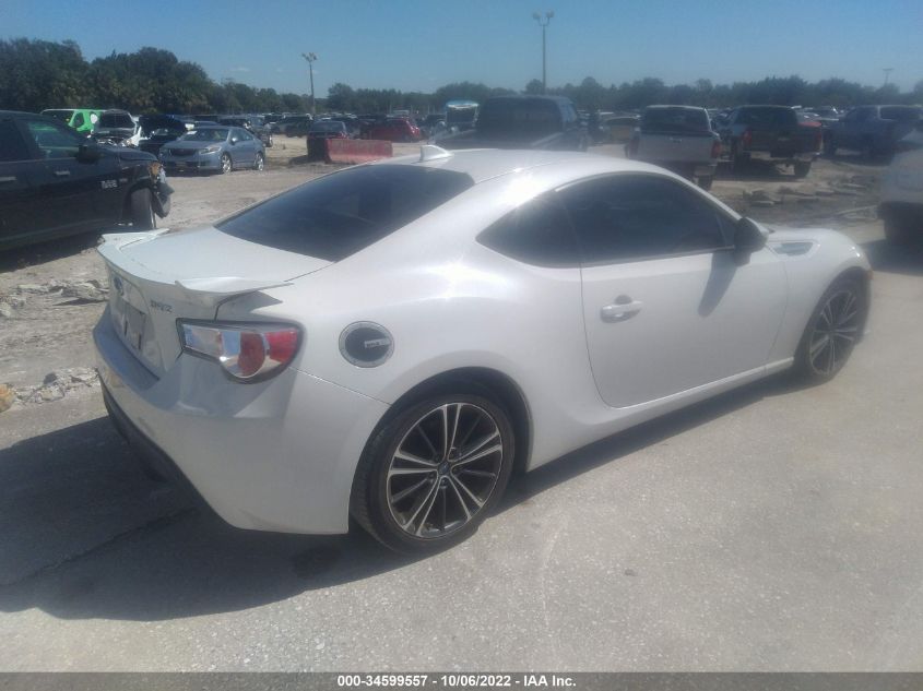 2015 SUBARU BRZ LIMITED JF1ZCAC19F8603957