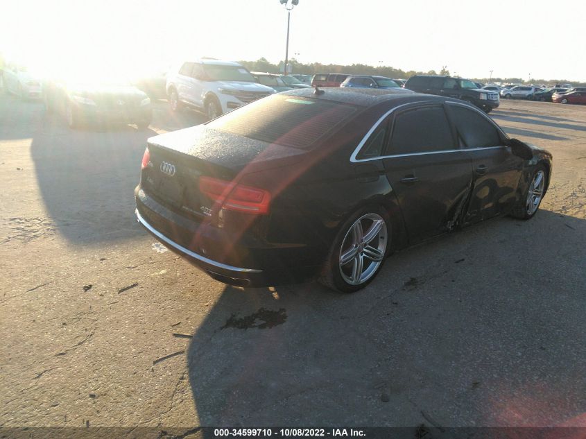 2013 AUDI A8 L 4.0L WAUR2AFD3DN033291