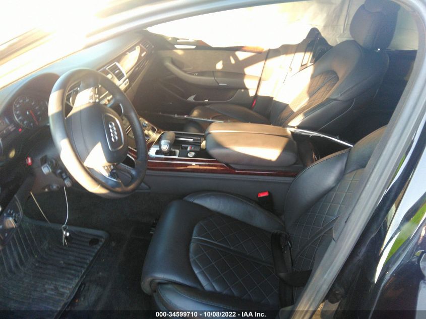 2013 AUDI A8 L 4.0L WAUR2AFD3DN033291