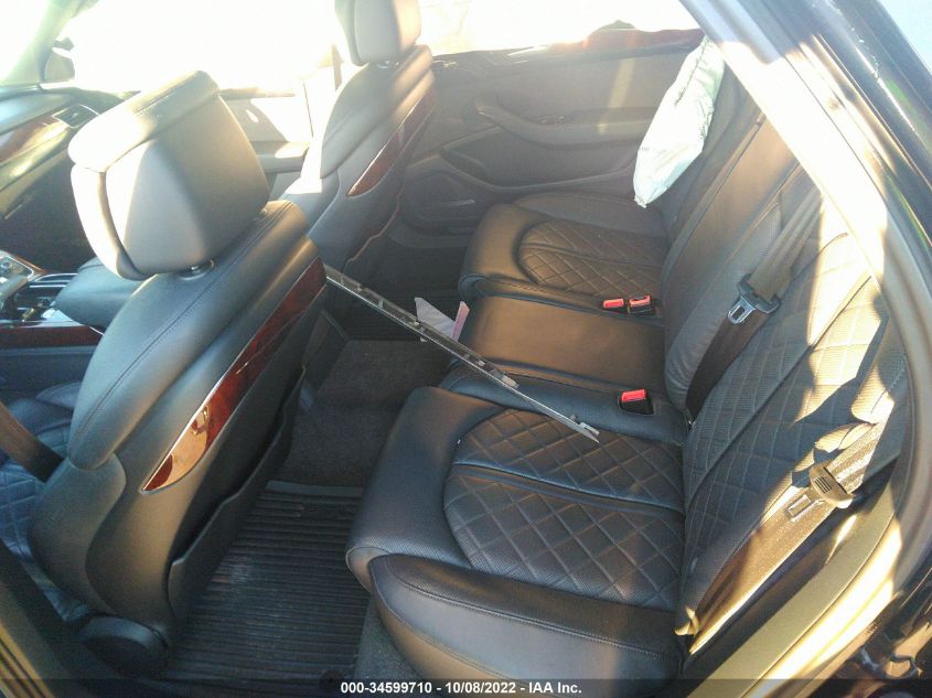 2013 AUDI A8 L 4.0L WAUR2AFD3DN033291