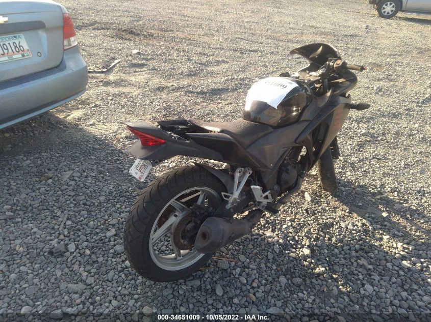2012 HONDA CBR250 R MLHMC4102C5207847