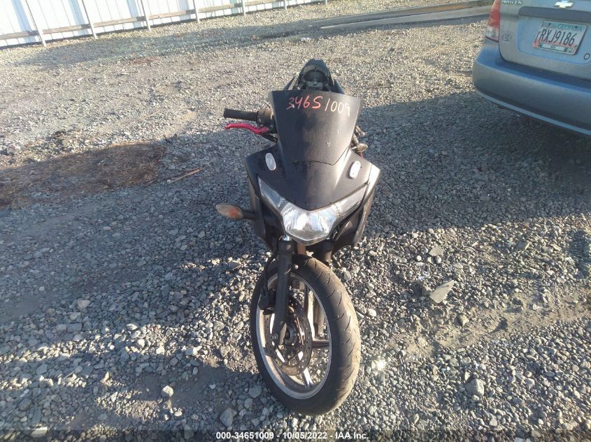 2012 HONDA CBR250 R MLHMC4102C5207847