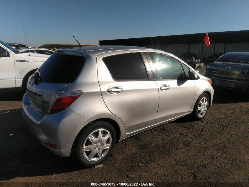 2014 TOYOTA YARIS L/LE VNKKTUD3XEA002486