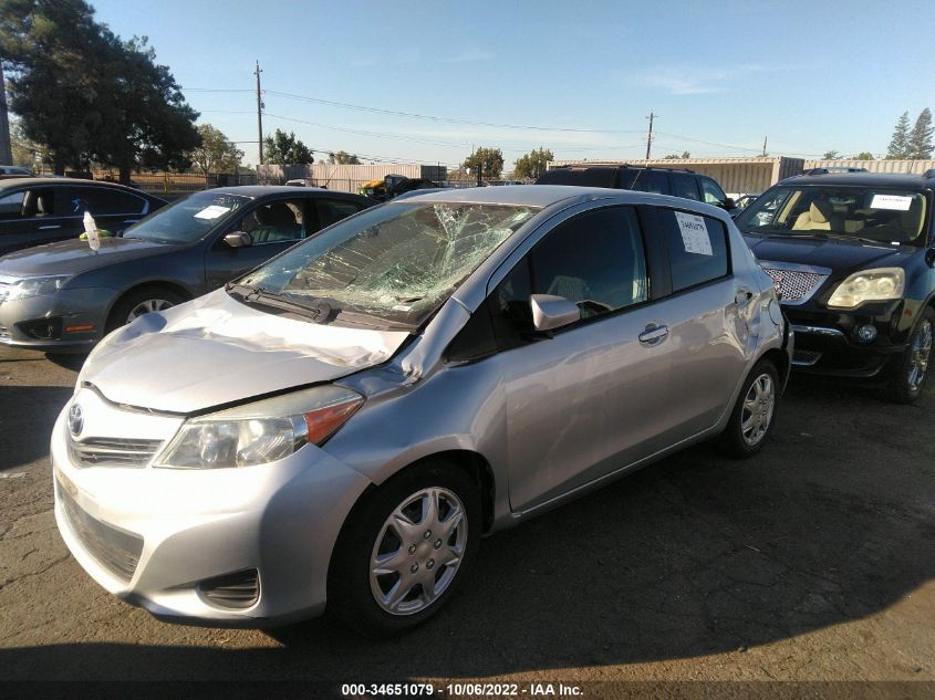 2014 TOYOTA YARIS L/LE VNKKTUD3XEA002486