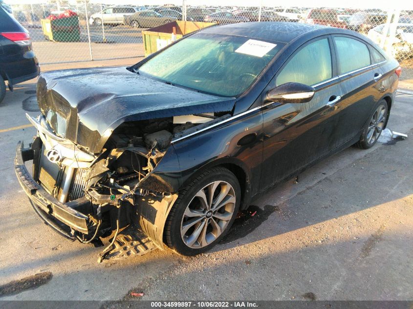 VIN 5NPEC4AB3DH584780 2013 HYUNDAI SONATA no.2