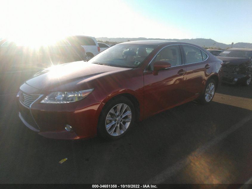 2013 LEXUS ES 300H HYBRID JTHBW1GG4D2031695