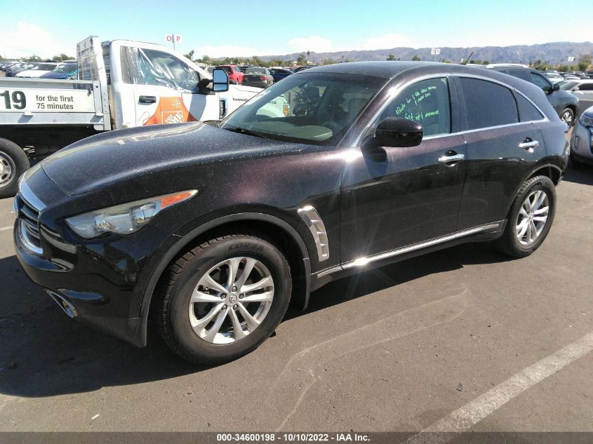2013 INFINITI FX37 JN8CS1MU6DM141605
