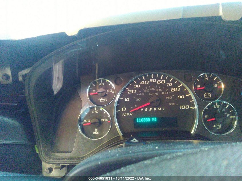 2015 CHEVROLET EXPRESS 2500 WORK VAN 1GCWGFCF5F1160516