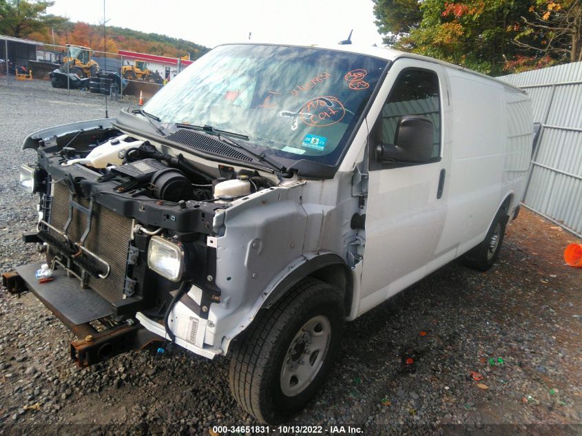 2015 CHEVROLET EXPRESS 2500 WORK VAN 1GCWGFCF5F1160516