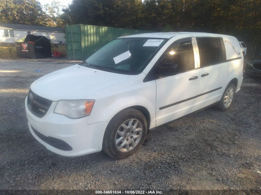 2015 RAM CARGO VAN TRADESMAN 2C4JRGAG3FR680053