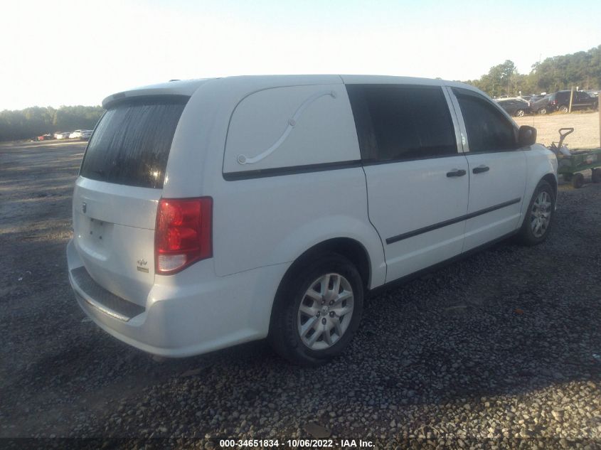 2015 RAM CARGO VAN TRADESMAN 2C4JRGAG3FR680053