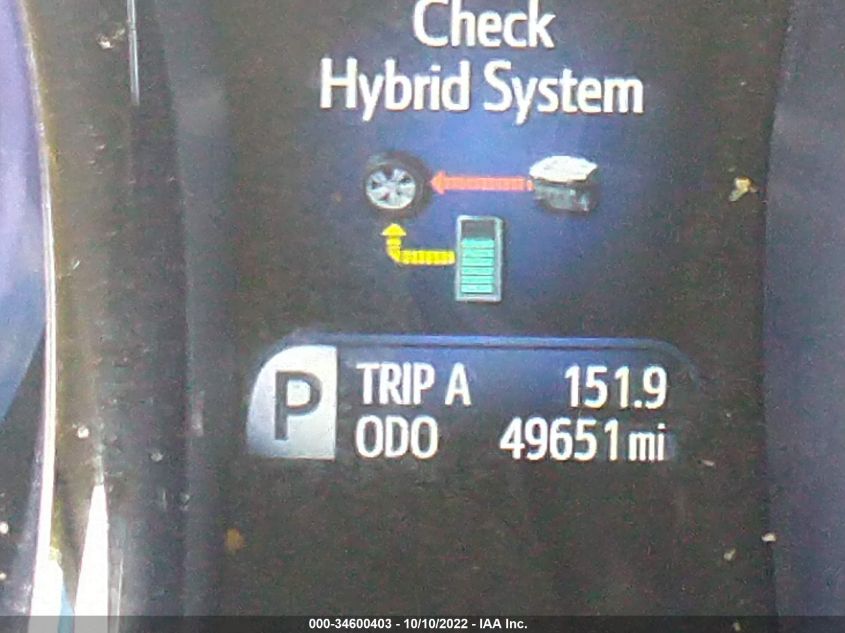 2013 TOYOTA AVALON HYBRID XLE PREMIUM 4T1BD1EB4DU001630