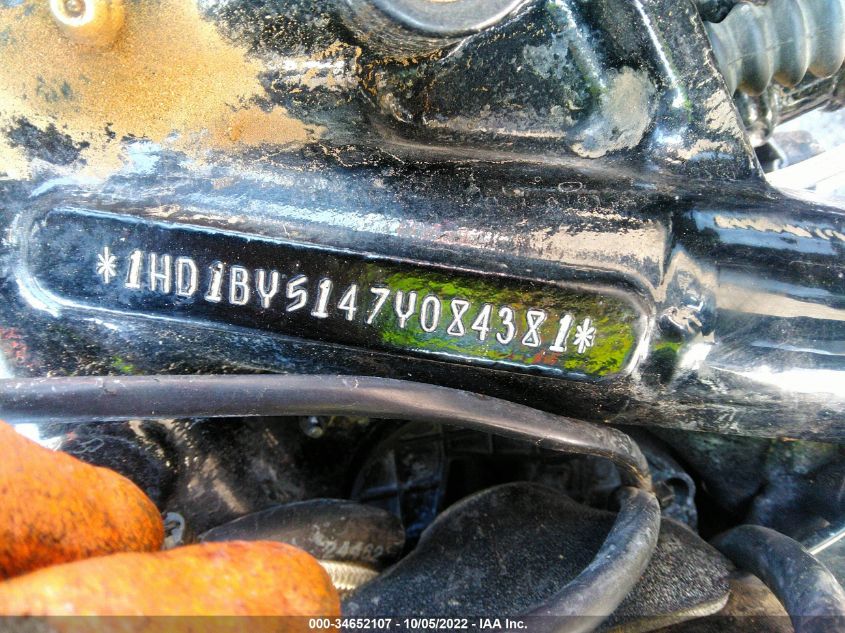2007 HARLEY-DAVIDSON FLSTSC 1HD1BY5147Y084381