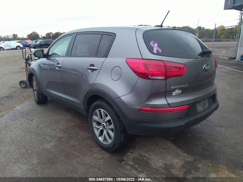 2016 KIA SPORTAGE LX - KNDPBCAC7G7810973