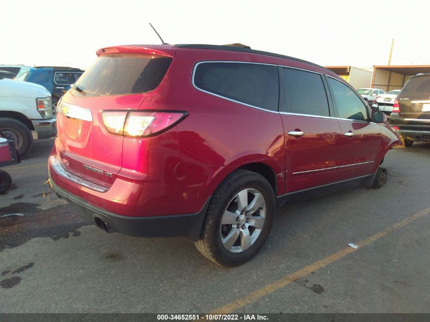2013 CHEVROLET TRAVERSE LTZ - 1GNKRLKDXDJ239899
