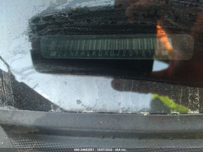 2013 CHEVROLET TRAVERSE LTZ - 1GNKRLKDXDJ239899