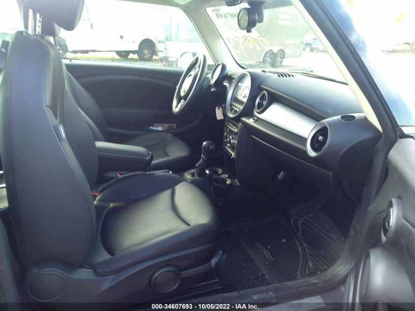 2013 MINI COOPER HARDTOP WMWSU3C59DT686112