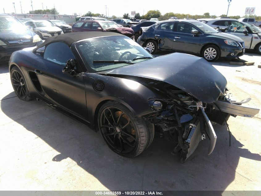 2020 PORSCHE 718 SPYDER WP0CC2A8XLS240167