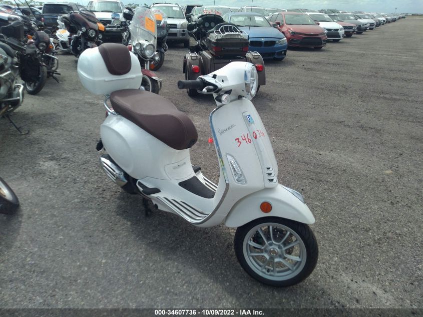 2021 VESPA PRIMAVERA ZAPM818G2M5904652