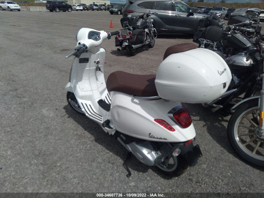 2021 VESPA PRIMAVERA ZAPM818G2M5904652