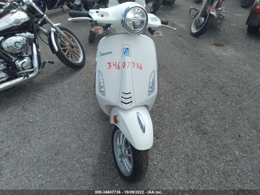 2021 VESPA PRIMAVERA ZAPM818G2M5904652